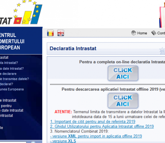 Intrastat 2019 – ce modificări importante au apărut, ghid utilizator, alte informații utile