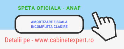 Valoarea fiscală incomplet amortizată a unei clădiri – speță oficială ANAF (calculul profitului impozabil)