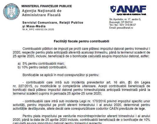 Impozitul Specific Reglementat Prin Legea Nr 170 2016