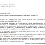 50% din salariul angajatului (pentru încadrarea în muncă), 35% din remunerația zilieri, 41,5% din salariul aferent zilelor lucrate – prelungite