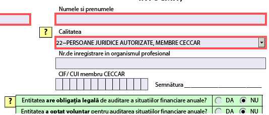 NEWS – ce noutăți conține PDF-ul pentru formularul de bilanț la 31.12.2020 (info reminder si pentru fișier cu extensia .zip)