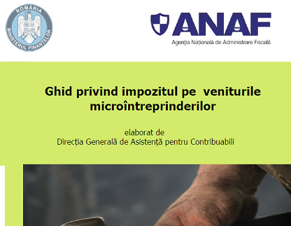 Ghid privind impozitul pe veniturile microintreprinderilor – material oficial ANAF (martie 2021)