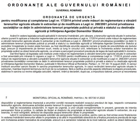 OUG nr. 106/2022 – acordare reduceri prețuri la benzină și motorină, amenzi E-Transport, etc.