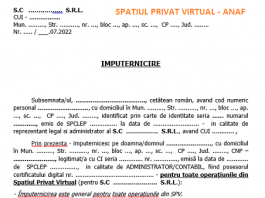 Model imputernicire spv 2022 word | CabinetExpert.ro - blog ...