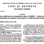 Legea nr. 283/2022 – noile modificări la Codul Muncii, dar si la Codul Administrativ (funcționari publici)