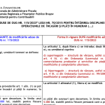 Modificări aduse de OUG nr. 115/2023 asupra Legii nr. 70/2015 – pentru întărirea disciplinei financiare privind operațiunile de încasări si plăti în numerar