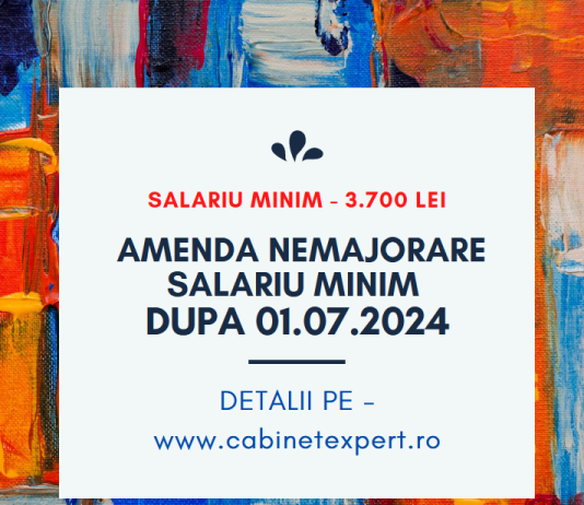 Stabilirea salariului de bază minim brut sub nivelul celui prevăzut de HG nr. 598/2024 (3.700 lei) – nivelul contravențiilor (sancțiunilor)