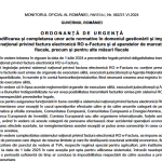 OUG nr. 69/2024 – noi modificări la RO e-Factura, la aparatele de marcat electronice fiscale, precum și alte măsuri fiscale