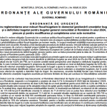 OUG nr. 107/2024 – noua amnistie fiscală (măsuri fiscal-bugetare, modificare și completare acte normative, etc.)
