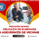 ITM (oficial 2024) – precizari despre obligația de eliberare a adeverințelor de vechime catre salariați