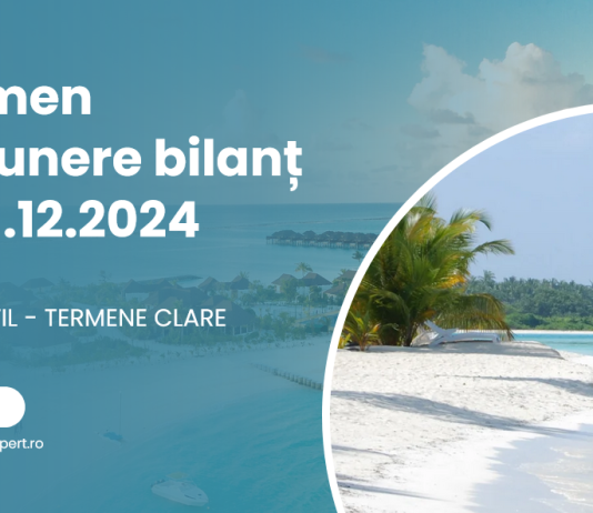 Termen depunere bilanț la 31.12.2024 (situații financiare/raportări contabile) – în anul fiscal 2025 (info util)