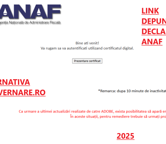 IMPORTANT – alternativă la e-guvernare.ro … link nefuncțional de câteva zile (probat și merge)