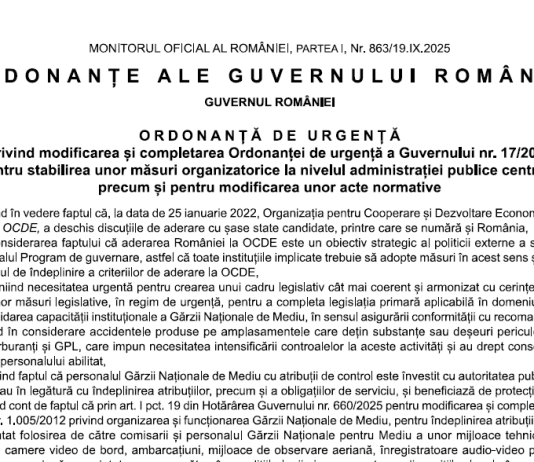 OUG nr. 46/2025 – prorogarea termenului de depunere pentru REGES-ONLINE (până la data de 31.12.2025)