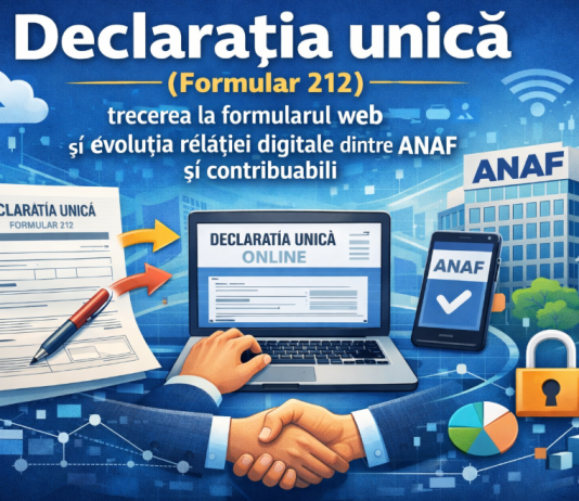 Declarația unică (Formular 212) – trecerea la formularul web și evoluția relației digitale dintre ANAF și contribuabili
