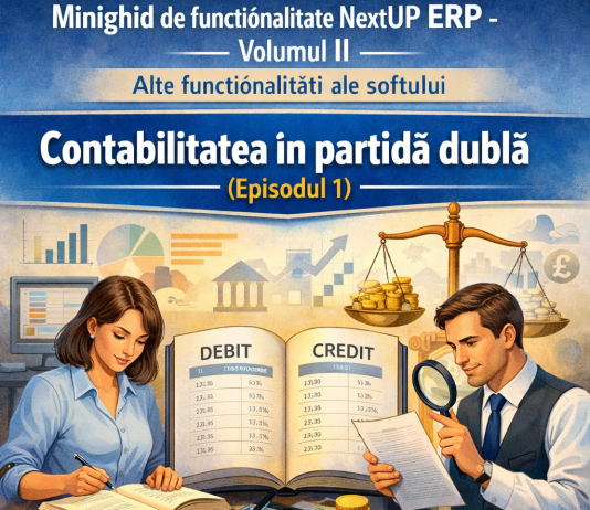 Minighid de funcționalitate NextUP ERP – Volumul II, Alte funcționalități ale softului. Contabilitatea în partidă dublă (Episodul 1)