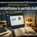 Minighid de funcționalitate NextUP ERP (Volumul II) – Alte funcționalități ale softului. Contabilitatea în partidă dublă – Episodul 2