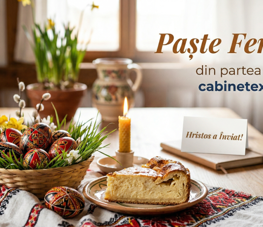 Paște Fericit și Sărbători Fericite! – vă dorim din inima, multă si bună sănătate, clipe frumoase alături de familie și ca toate dorințele să vi se împlinească