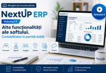 Minighid de funcționalitate NextUP ERP – Volumul II Alte funcționalități ale softului. Contabilitatea în partidă dublă. Persoane, Agenți, Angajați, Adrese, Devize, Tichete (Episodul 4)