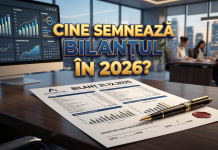 Semnarea bilanțului la 31.12.2025 (situații financiare anuale/raportări contabile) – cine are dreptul de a face acest lucru în anul 2026