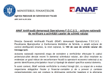 NEWS – ANAF Antifraudă demarează Operațiunea F.O.C.U.S. (acțiune națională de verificare a activității caselor de schimb valutar)